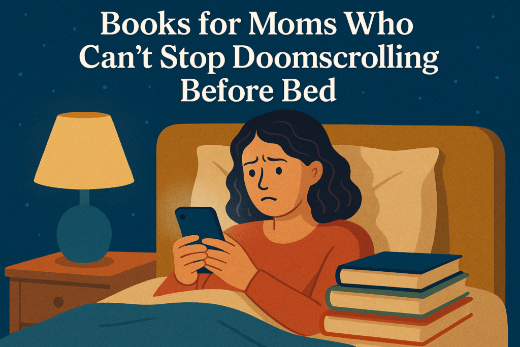 Books for Moms Who Can’t Stop Doomscrolling Before Bed (And Want to Break the Habit)