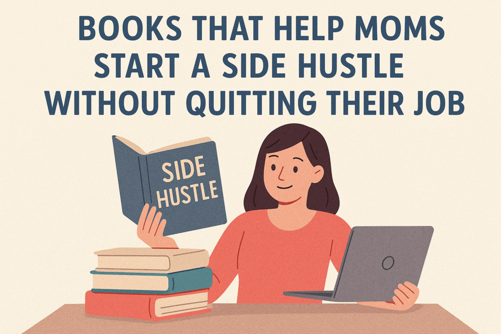 Books That Help Moms Start a Side Hustle Without Quitting Their Job