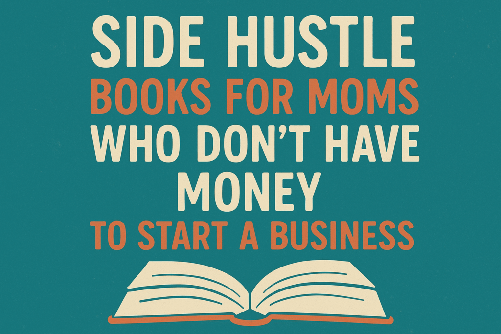 Side Hustle Books for Moms Who Don’t Have Money to Start a Business