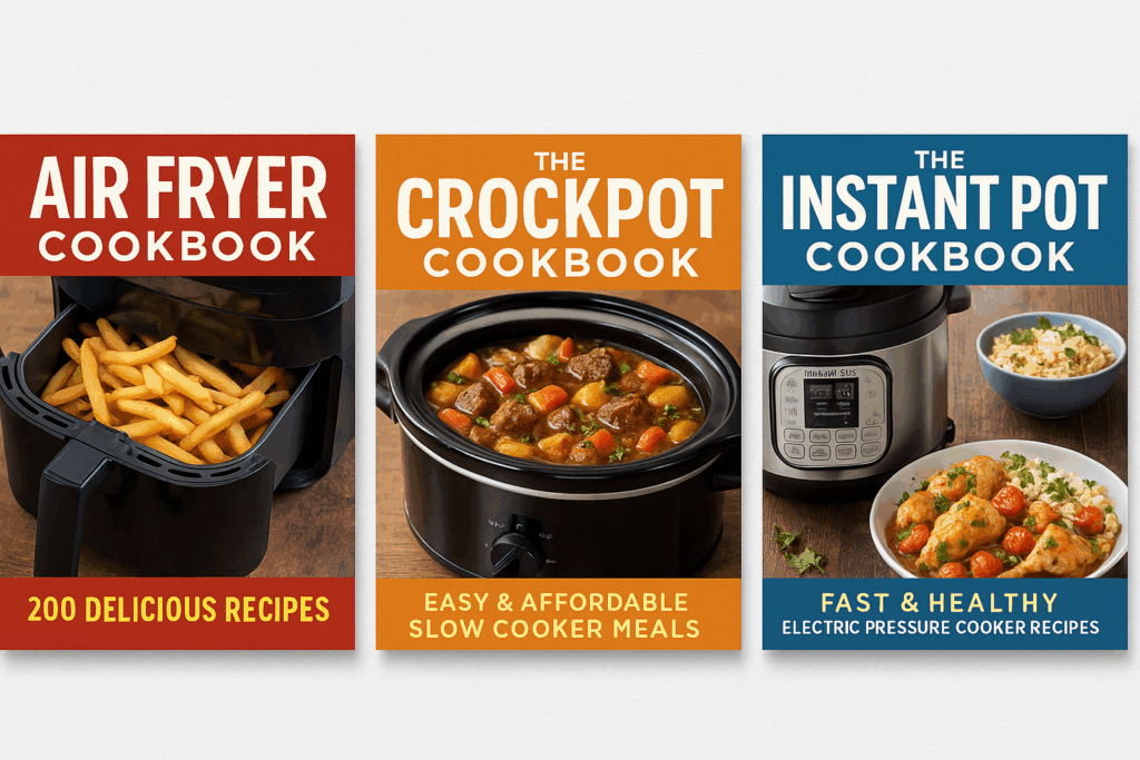 Cookbooks That Make the Most of Your Air Fryer, Crockpot, or Instant Pot