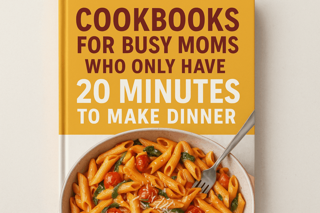 Cookbooks for Busy Moms Who Only Have 20 Minutes to Make Dinner