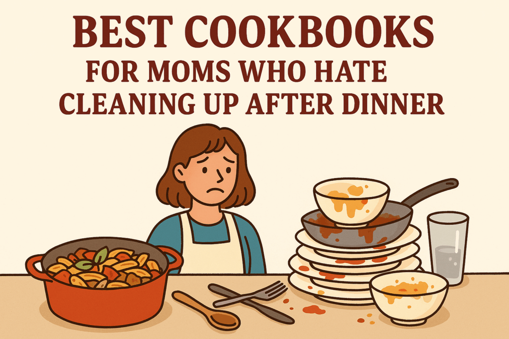 Best Cookbooks for Moms Who Hate Cleaning Up After Dinner