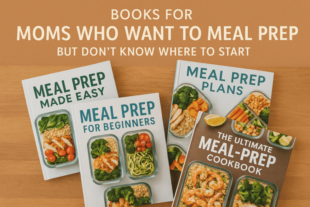 Books for Moms Who Want to Meal Prep but Don’t Know Where to Start