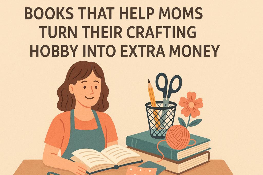 Books That Help Moms Turn Their Crafting Hobby into Extra Money