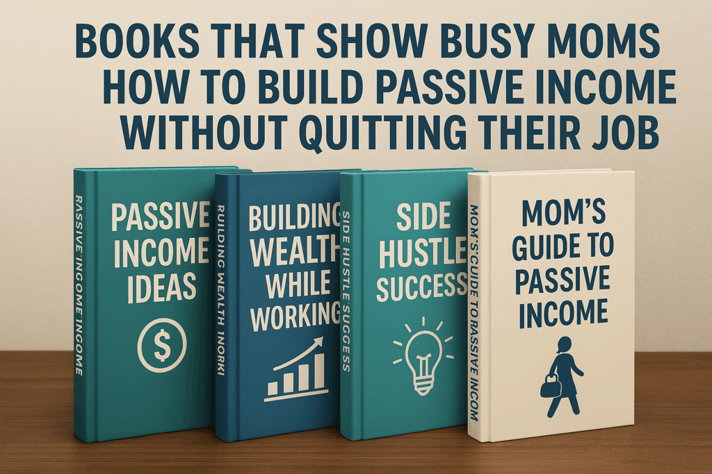 Books That Show Busy Moms How to Build Passive Income Without Quitting Their Job