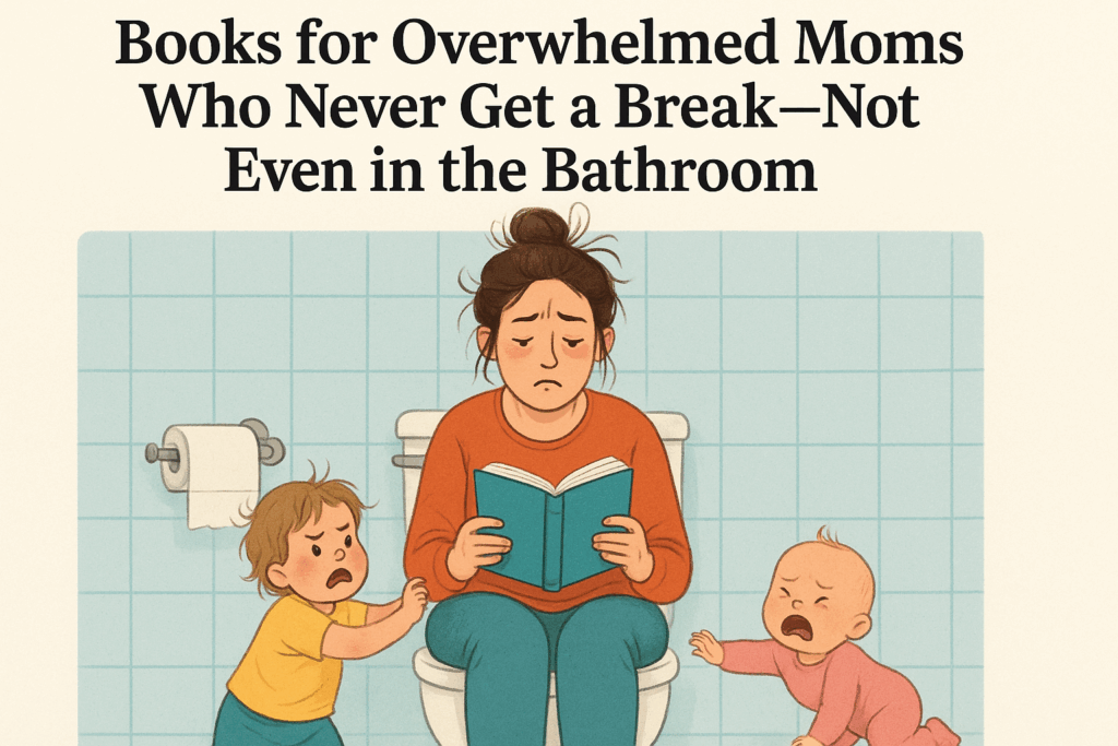 Books for Overwhelmed Moms Who Never Get a Break—Not Even in the Bathroom