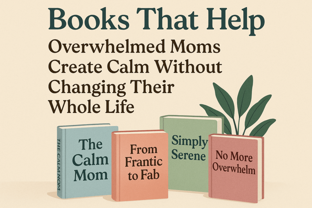 Books That Help Overwhelmed Moms Create Calm Without Changing Their Whole Life