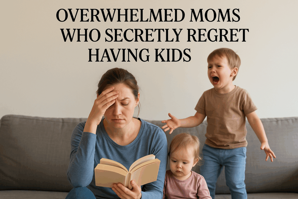 Books for Overwhelmed Moms Who Secretly Regret Having Kids