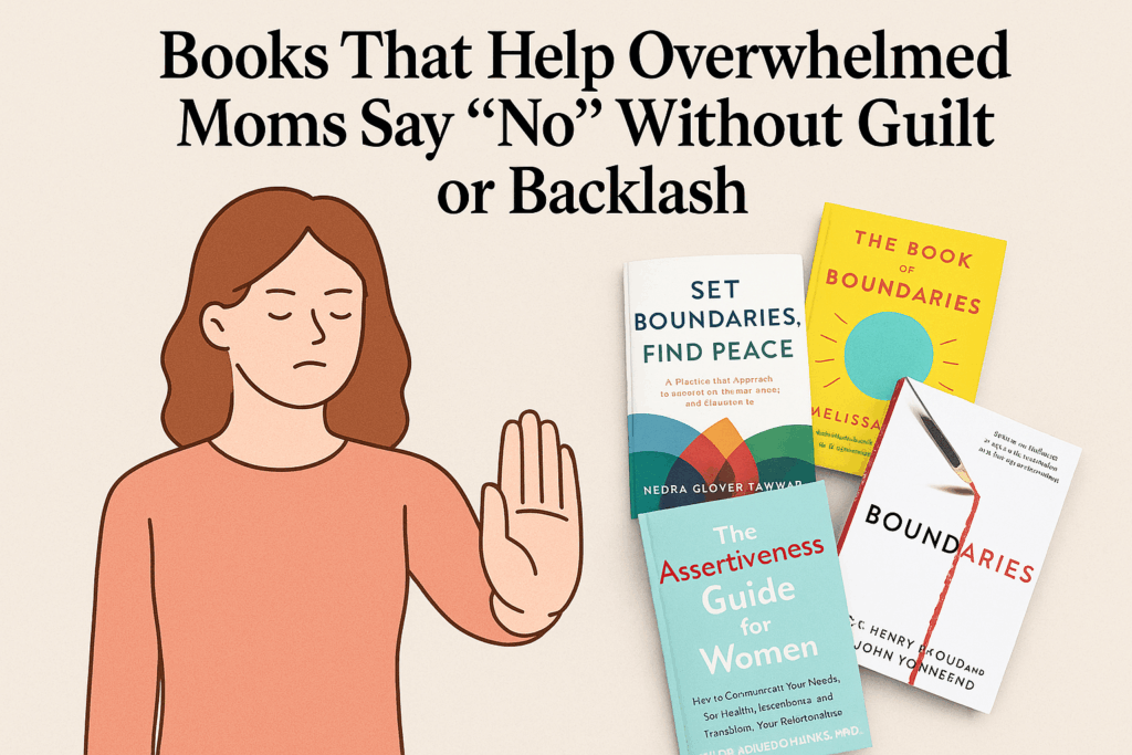 Books That Help Overwhelmed Moms Say “No” Without Guilt or Backlash