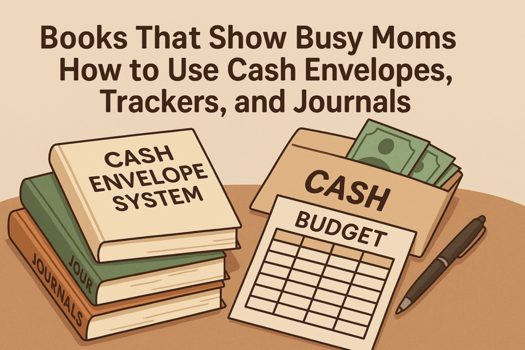 Books That Show Busy Moms How to Use Cash Envelopes, Trackers, and Journals