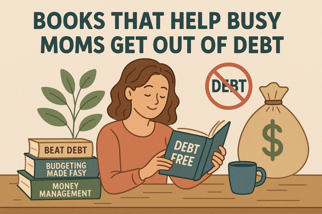 Books That Help Busy Moms Get Out of Debt Without Losing Their Sanity